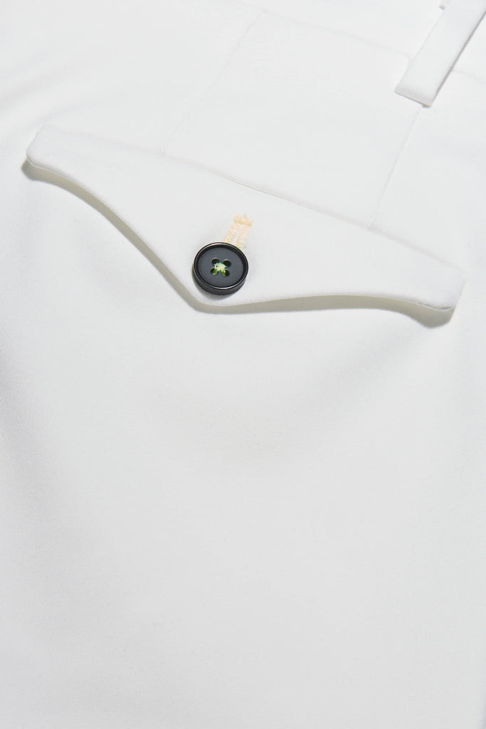 Twisted Tailor Hemmingway Skinny Fit Suit Trouser In White - New Ellroy