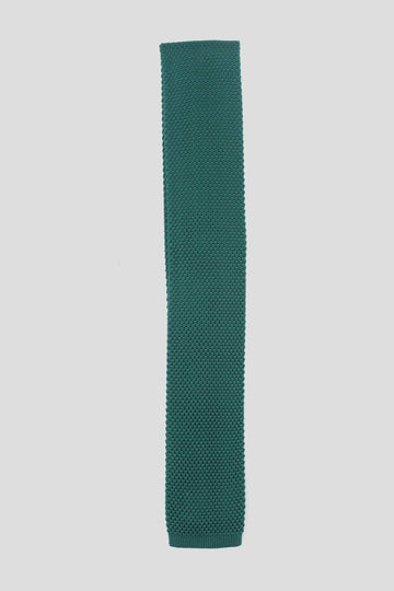 Twisted Tailor Jagger Bottle Green Knitted Tie