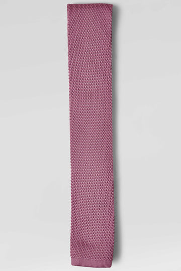 Twisted Tailor Jagger Knitted Tie in Mesa Rose