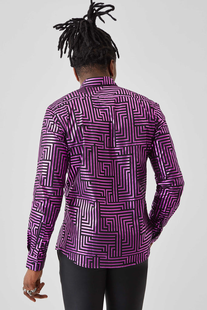 twisted-tailor-sayagata-black-and-pink-printed-shirt