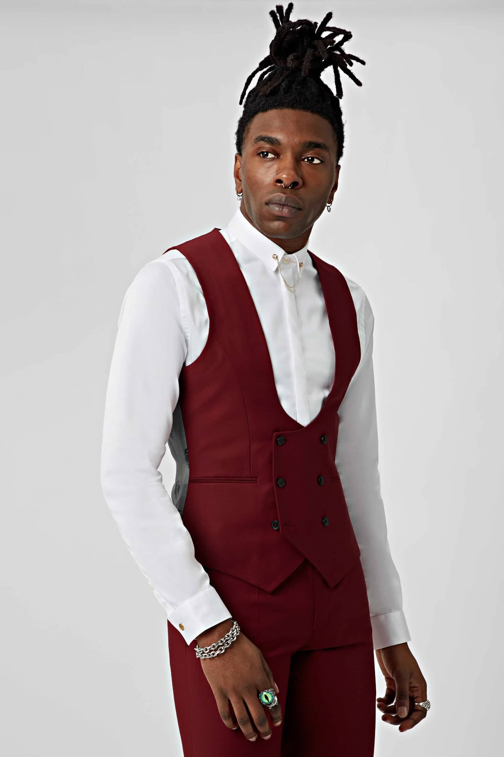 Red new arrivals waist coat
