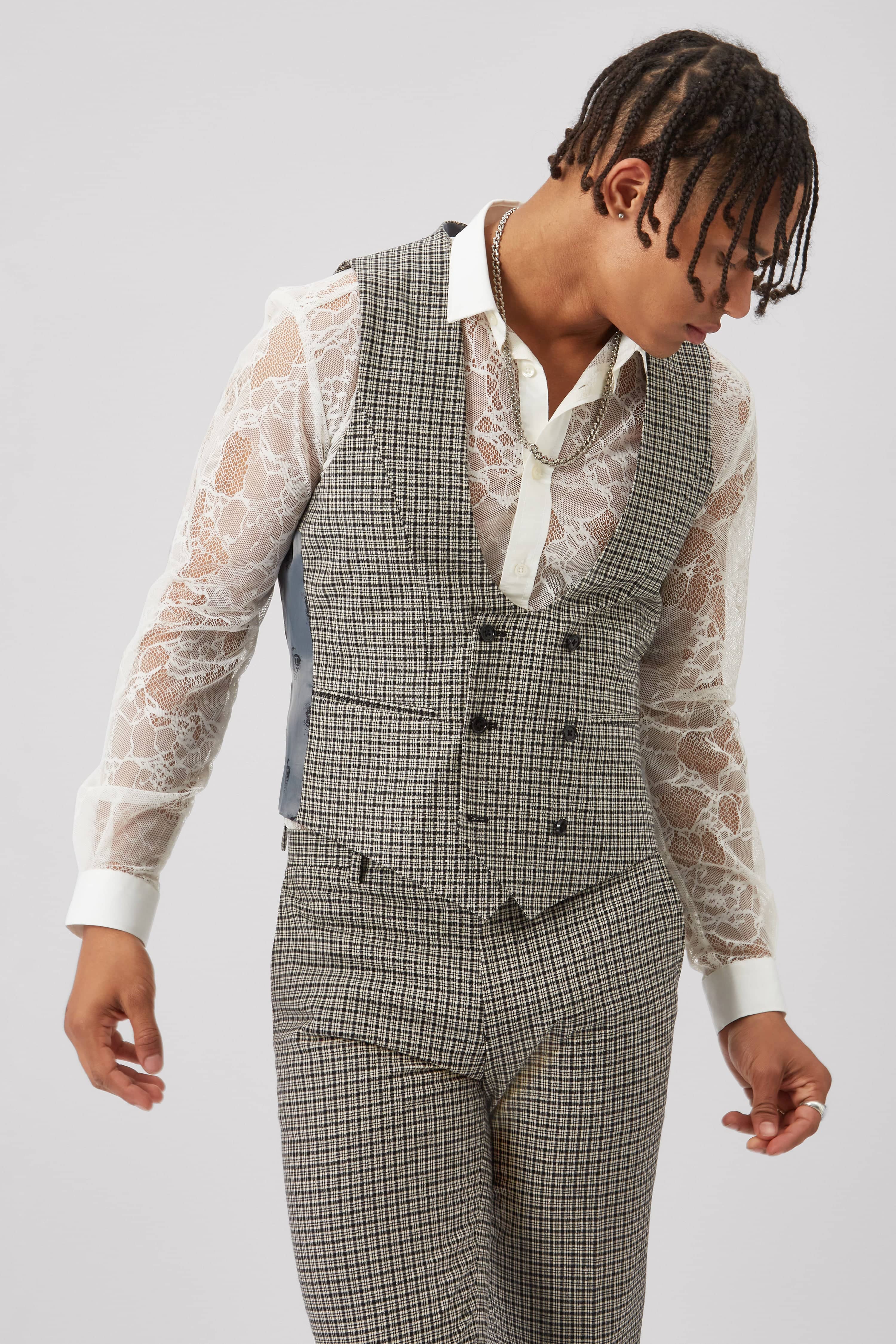 Twisted discount tailor waistcoat