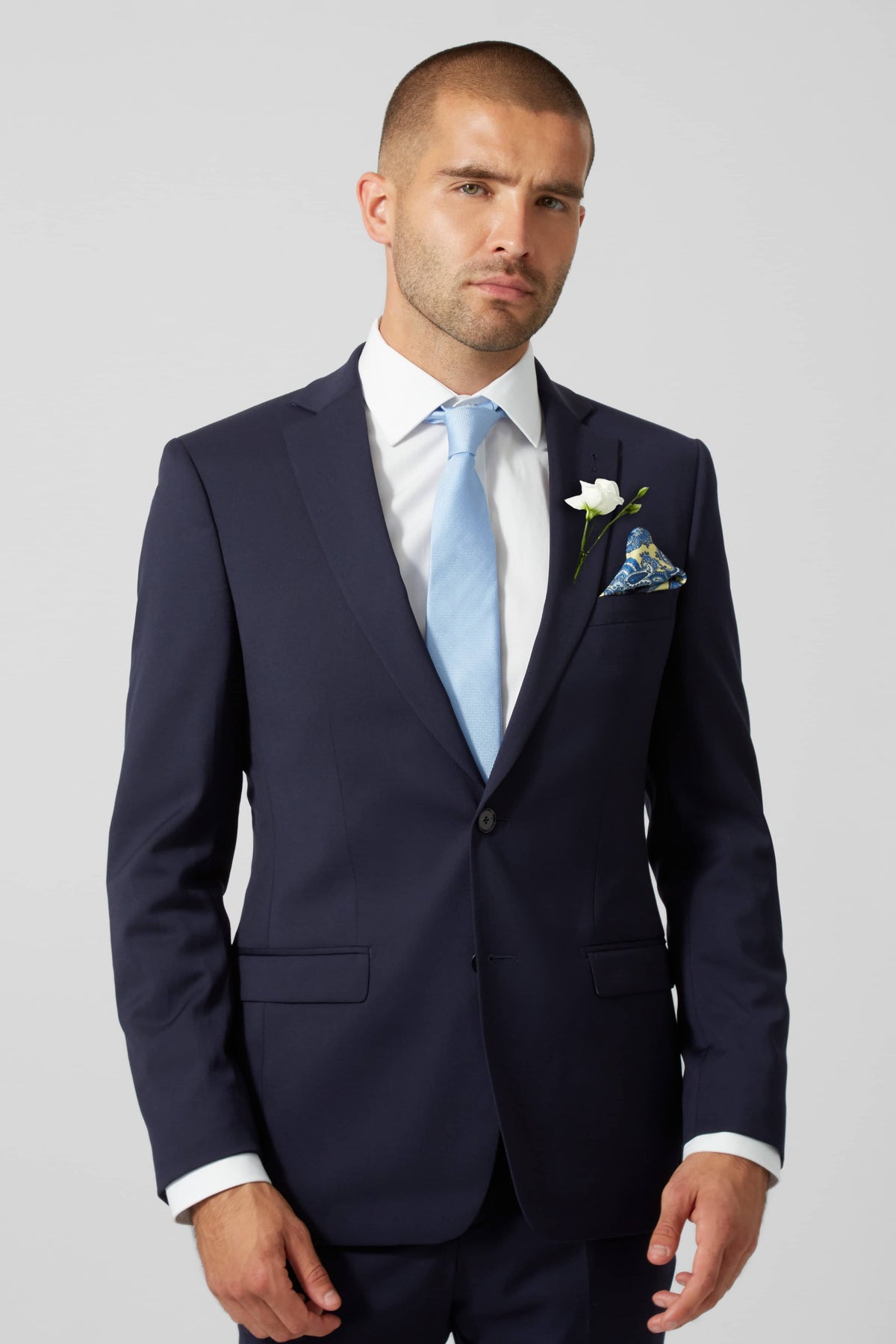 Kilburn Slim Fit Navy Wool Jacket